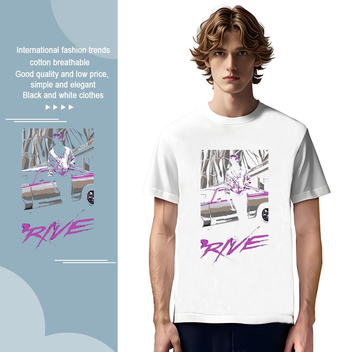 Soft car 230g Cotton Couples T Shirts Sport Breathable T-Shirts for Men Factory Direct White Plus Size Tee Shirt