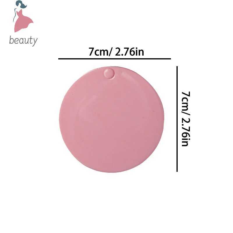 1Pcs Small Mirror Portable Folding Make-Up Mirror Creative Mini Mirror Sliding Cover Handheld Mini Pocket Mirror Makeup Mirror Y240819