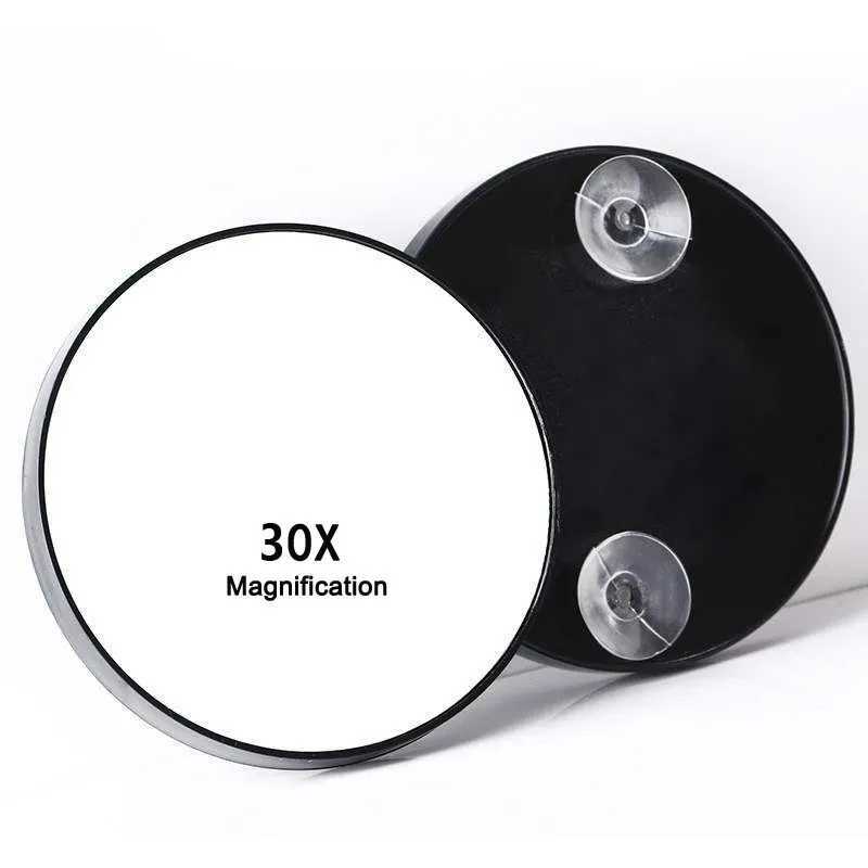 10x20x30x Times Magnification Mirror With Suction Cup Blackhead Magnifying Remove Acne Pore Skin Tool For Bathroom Makeup Mirror Y240819