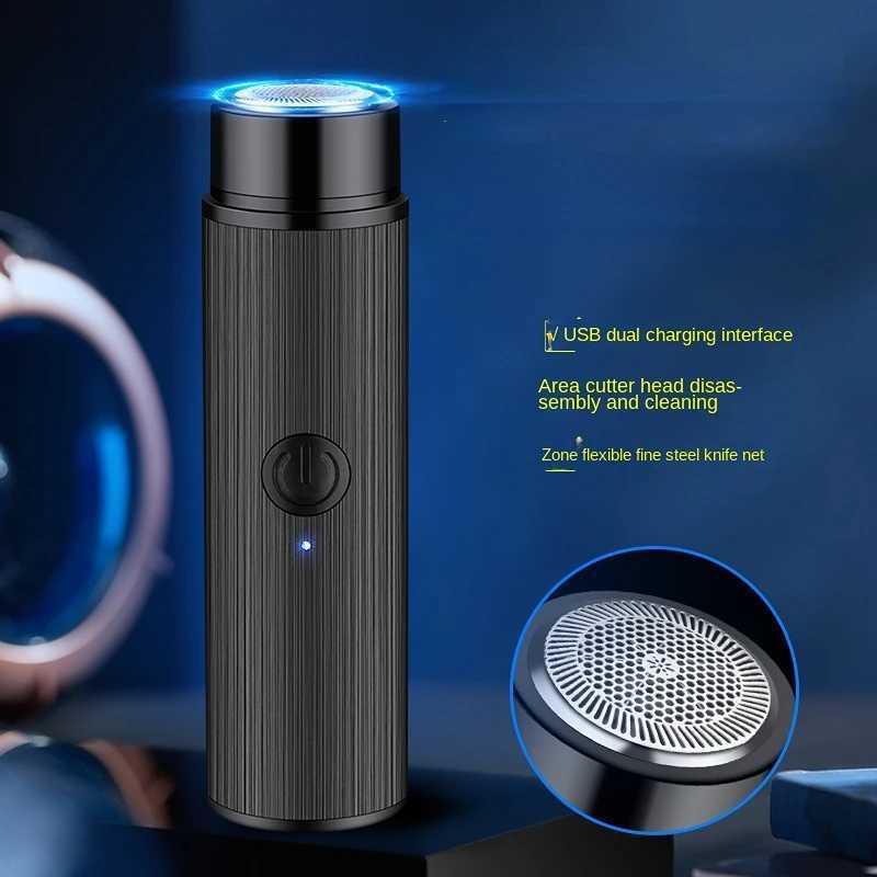 Mini electric shaver mens portable car travel charging shaver professional hair removal facial body care shaver W240819