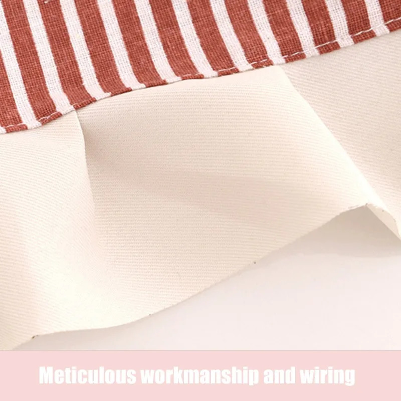 Couples apron cotton and linen womens cute apron belt anti dyeing suitable for home kitchen apron suitable for womens kitchen 240819