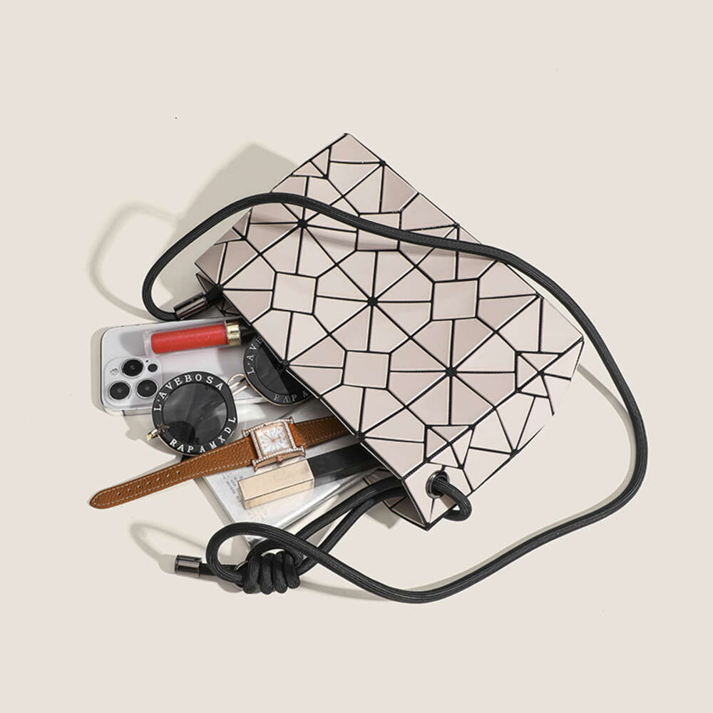 Designer bag for women pu leather crossbody shoulder bag retro geometric rhombus pillow bags