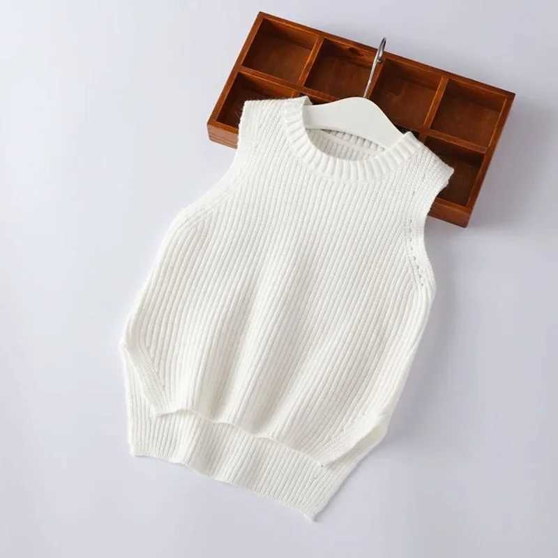2022 Autumn Winter Toddler Teen Clothes School Boy Girl Vest Children Waistcoat Pullover Sweaters Kids Vest For Boys GirlsXJ240819