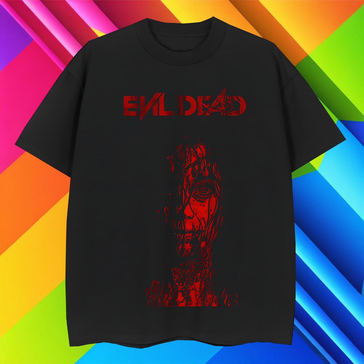 Man T Shirts 230g Pure Cotton scary Sport Breathable Black Oversized Tshirts Designer Fashion Comfortable Clothings