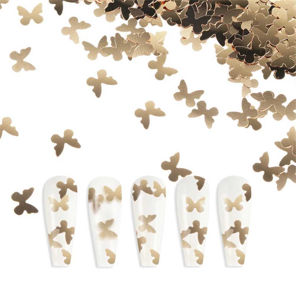 Shiny Red Black Nail Art Sequins Heart Shape Flake Slice Decoration Accessories Mixed Size Nails Paillette forXJ240815
