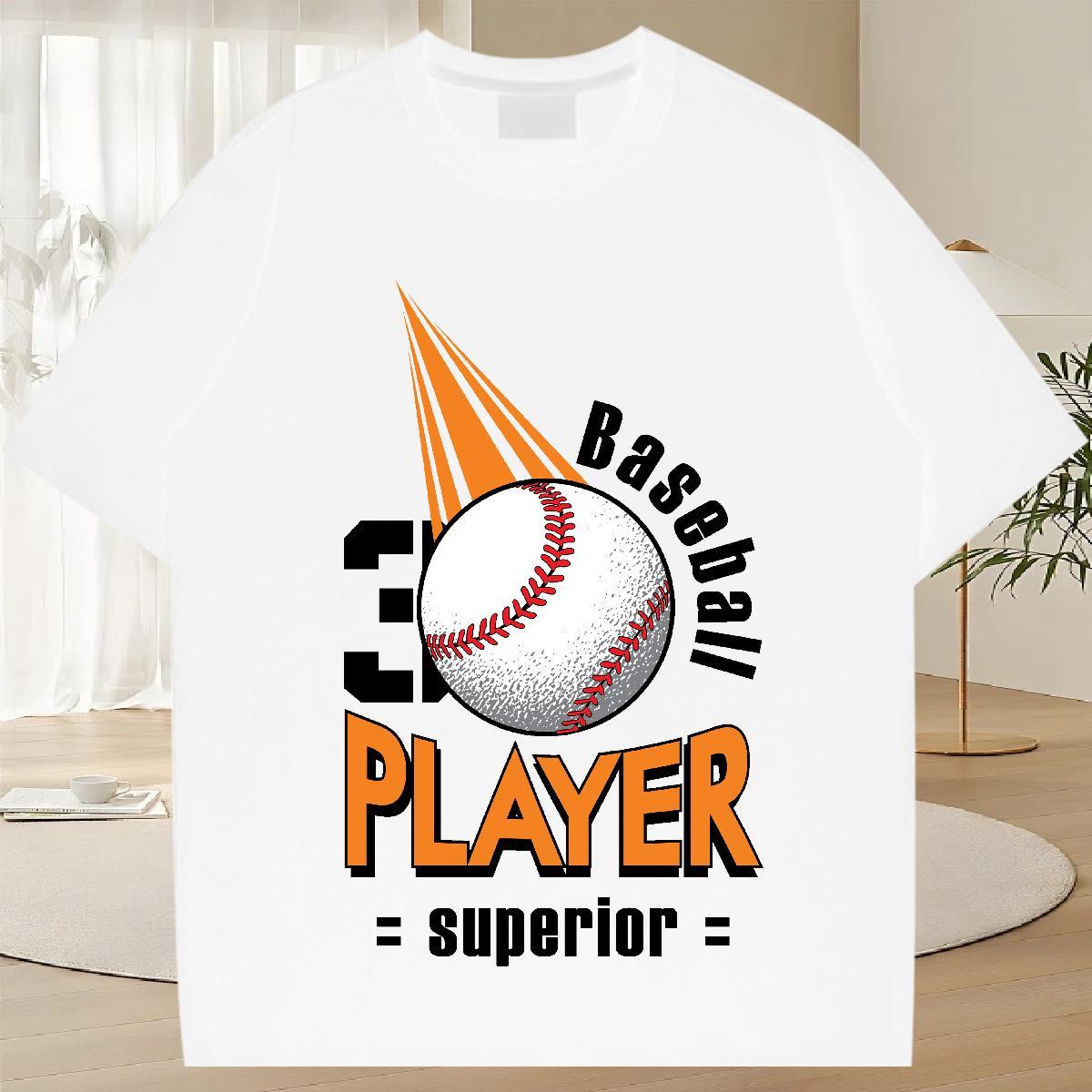 Unisex Tshirts Sport 230g Pure Cotton Oversized 4XL Breathable Short Sleeve letter T shirt New Tees Shirts