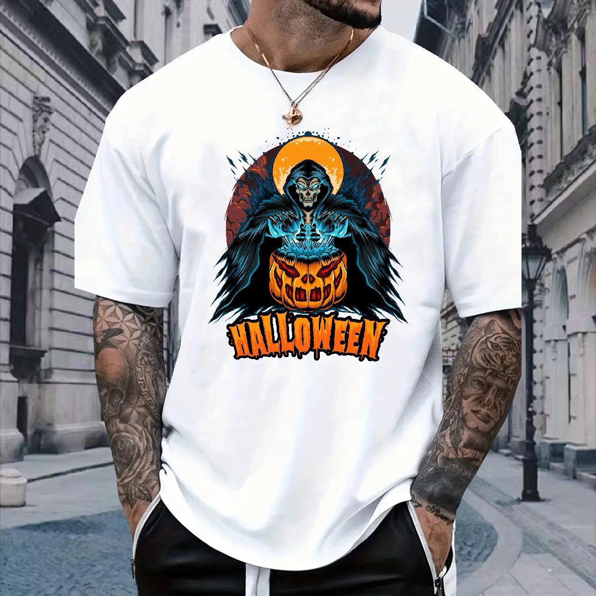 Unisex Mens T Shirts sorcerer Round Neck Short Sleeve Summer Casual DIY Anime 230g 100% Cotton Tshirt for Man Woman Fashion Design Clothings