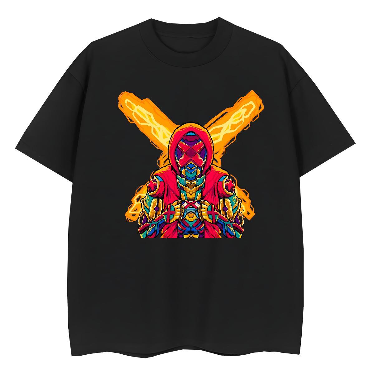 New Women Tees Daily Outfit Breathable Tops Tees Brand 230g Cotton ET Cartoon Anime Womens T Shirts