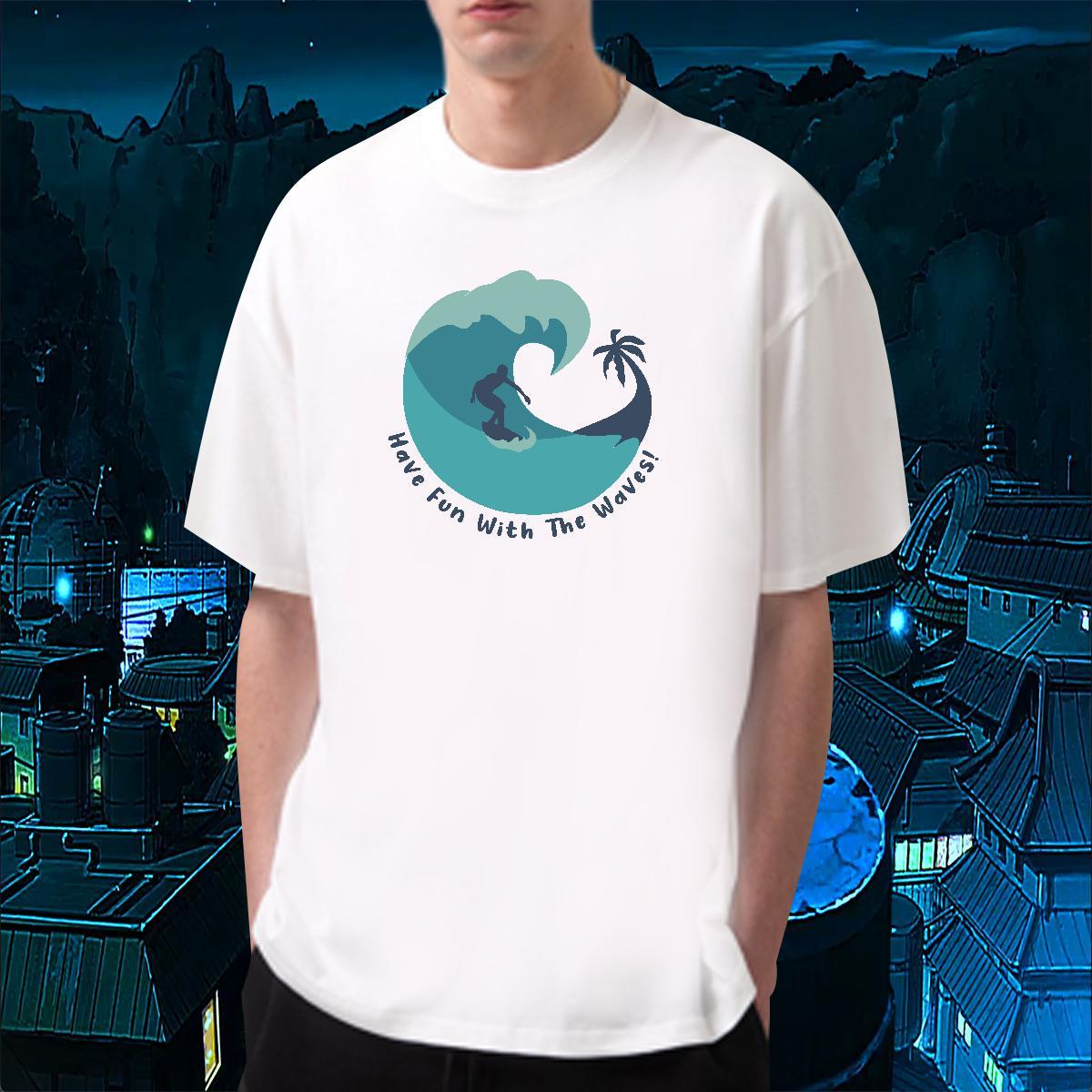 Comfortable beach 230g 100% Cotton Men Tops Tees Outdoor O-Neck Short Sleeve Mens T Shirts New Designer Oversized 3XL 4XL Wear