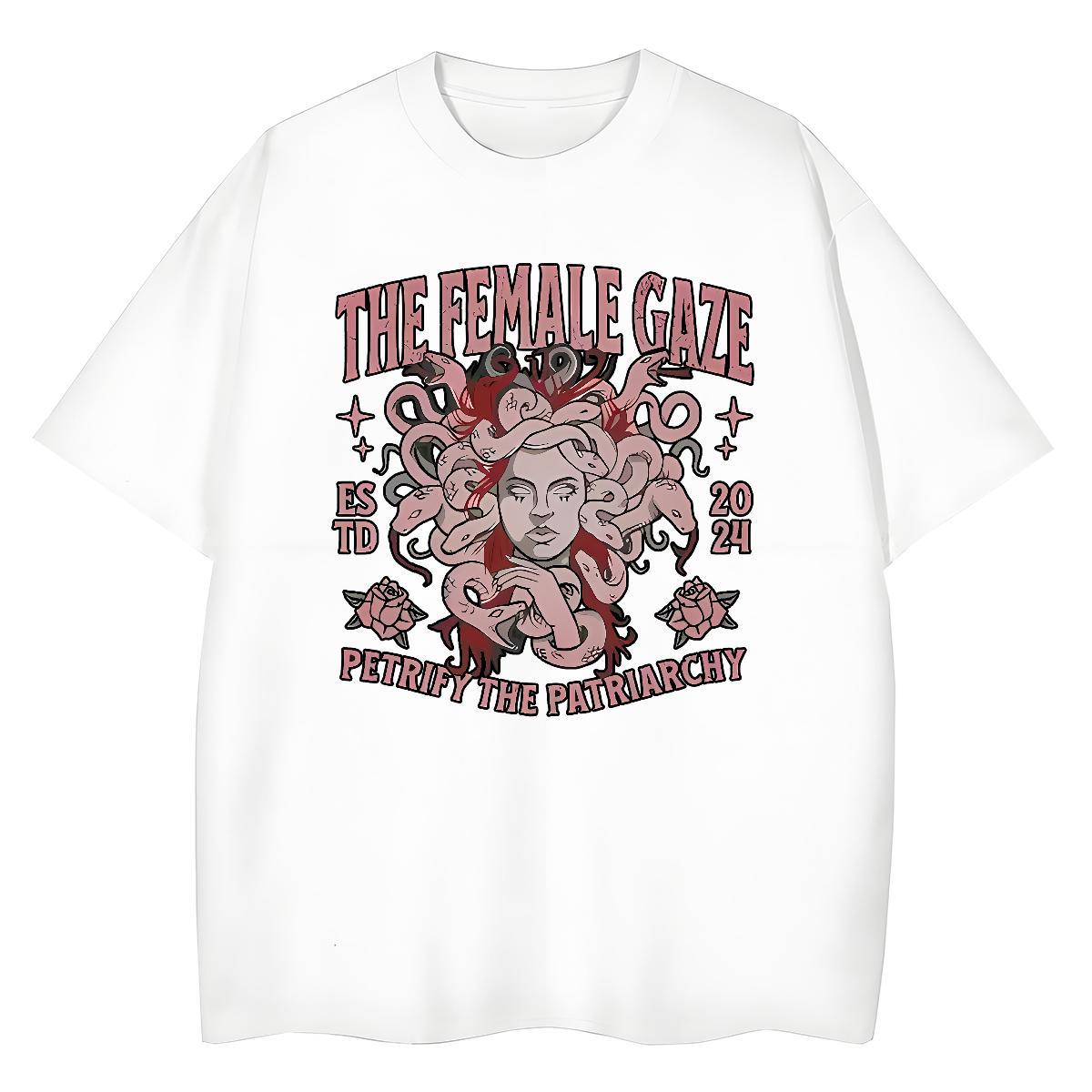 DIY Customized Femme fatale Tshirt for Man Woman 100% Cotton 230g T Shirt For Man Custom Cartoon Casual Beach Breathable Crew Neck Comfortable Tops Sh