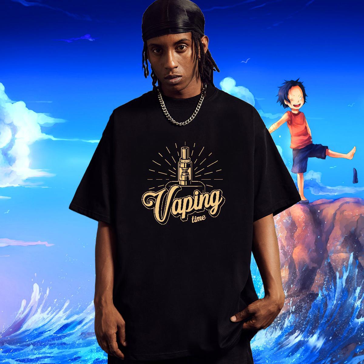High Quality Men Tshirts Sport 230g Pure Cotton Plus Size Cartoon Breathable Short Sleeve tool T shirt Classic Casual Tops Tees
