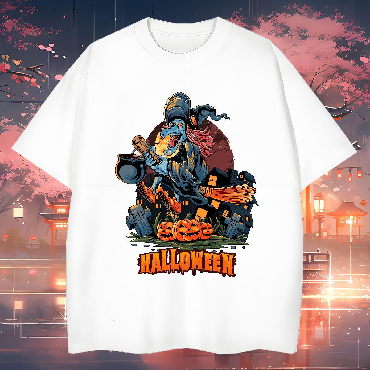 Soft Men T Shirts pumpkin Breathable Beach DIY Logo Oversized 230g Pure Cotton Mens Tshirts Brand Clothings