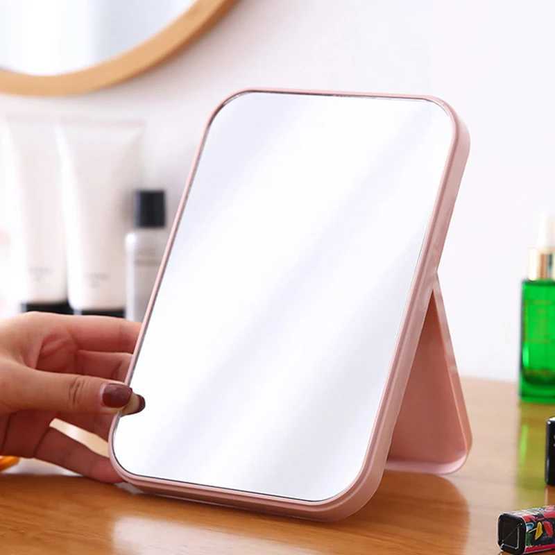 Makeup Mirror Desktop Portable Vanity Mirror High Definition Folding Makeup Mirror Portable Desktop Vanity Mirror Square Y240819