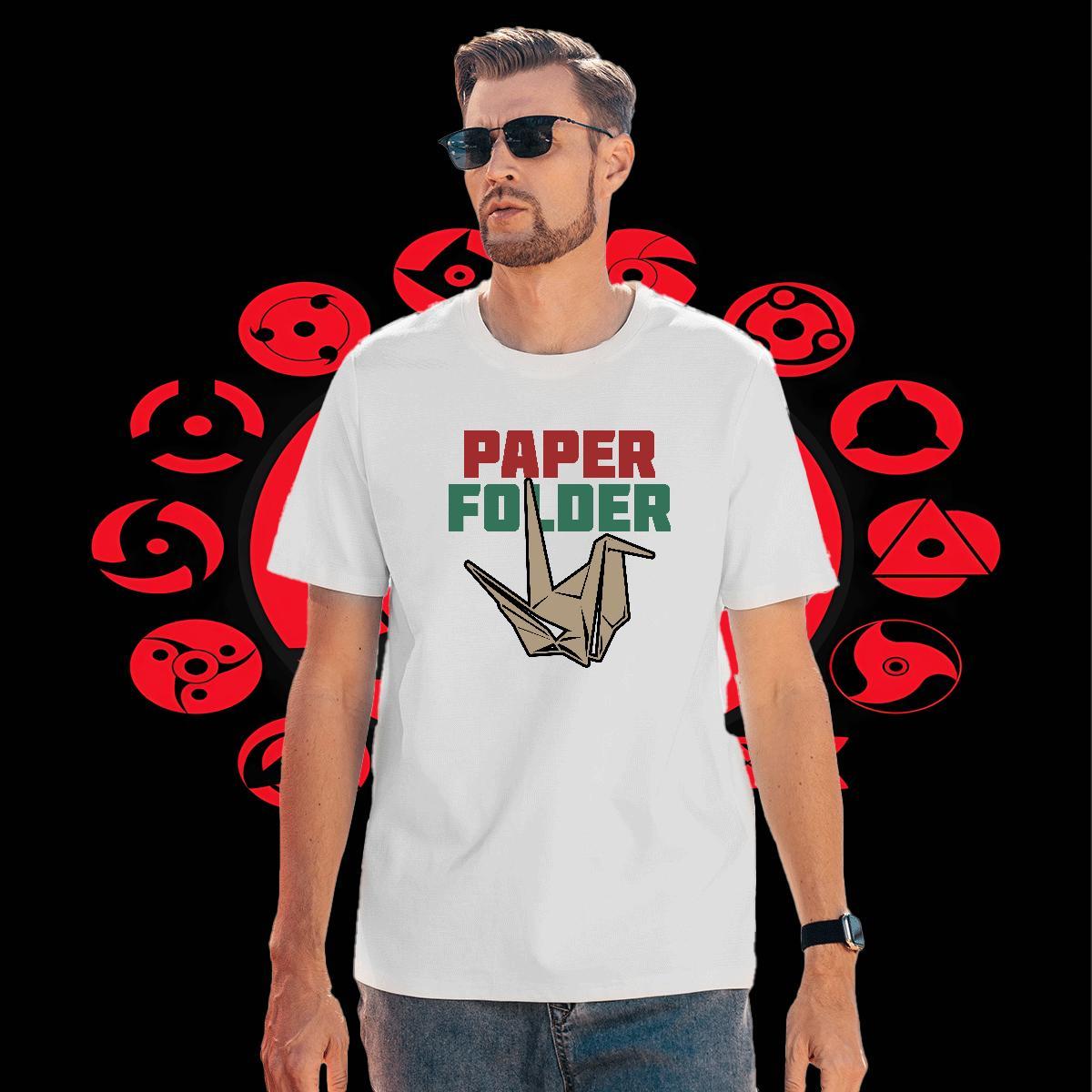 TOP Quality Tshirt for Man Woman Casual Daily Wear 230g Cotton DIY Logo Oversized Pure Cotton origami crane Man T Shirts New Arrival Clothings