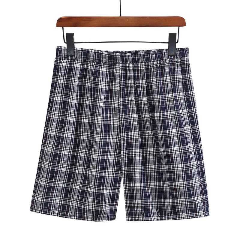 100% pure cotton mens underwear boxing shorts mens casual pajamas plain loose comfortable pajamasW240719