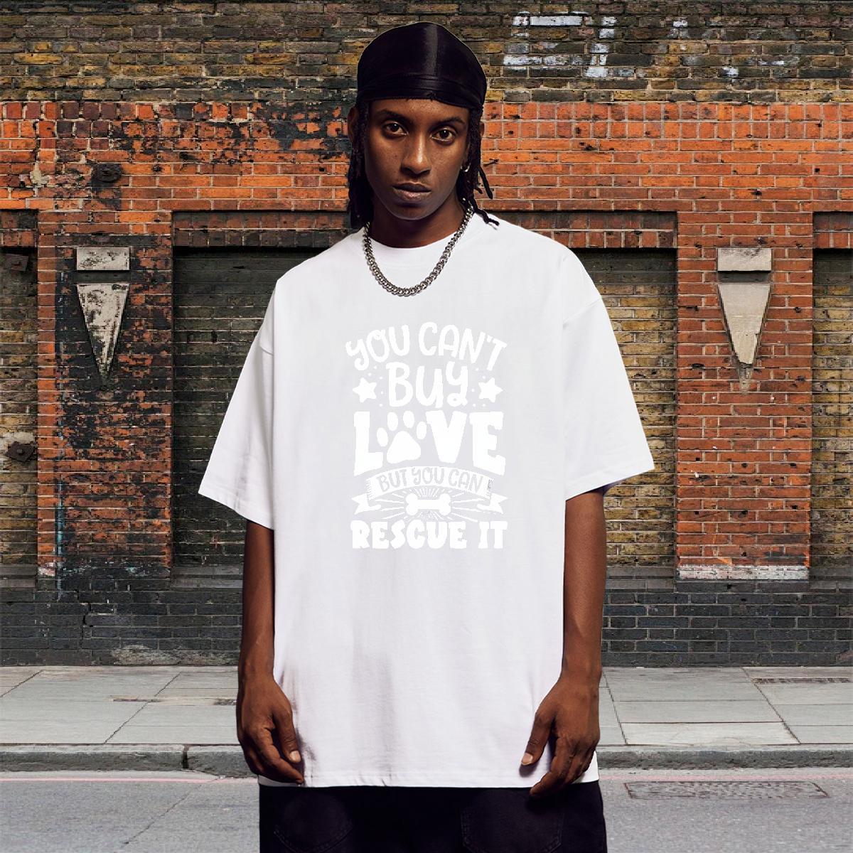 Loose Fit Tshirts Sports Casual 230g Cotton Custom Anime O-Neck Short Sleeve letter Men T Shirts Free Shipping Polos