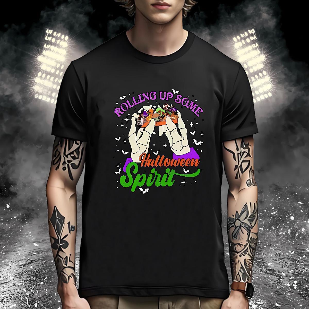 Wholesale Man T Shirts halloween O-Neck Short Sleeve Summer Casual Anime 230g 100% Cotton Couples T Shirts New Arrival Polos