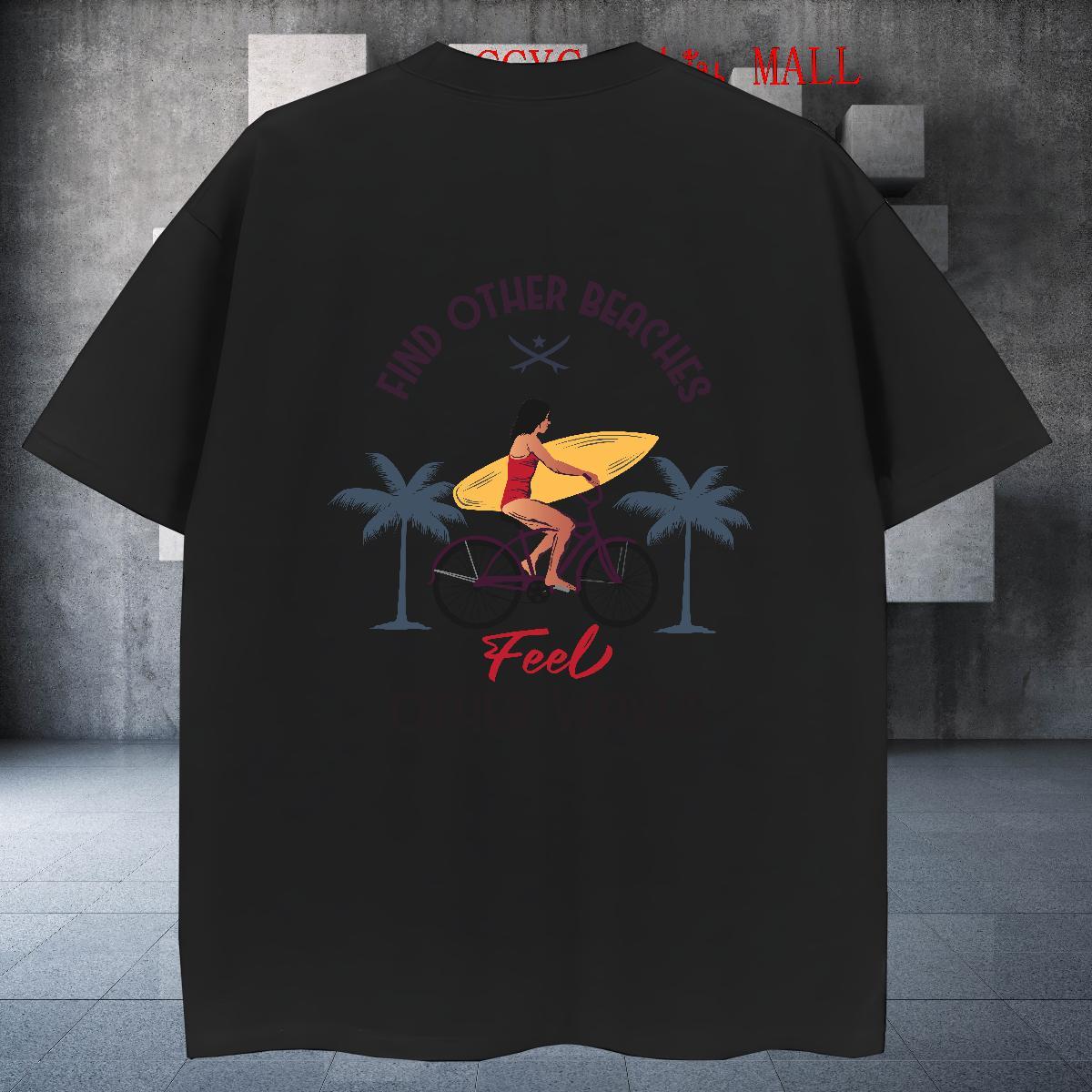 Designer Men Tees Home Outdoor 230g Pure Cotton Black White O Neck Short Sleeves women Men T Shirts New Arrival Wear