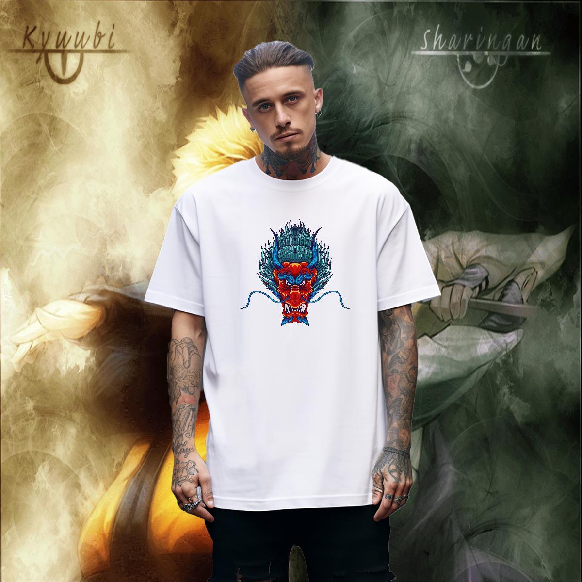 Loose Fit Tshirts High Street Hip Hop 230g 100% Cotton Plus Size Custom O Neck Short Sleeves fierce Man T Shirts Stylist Tees