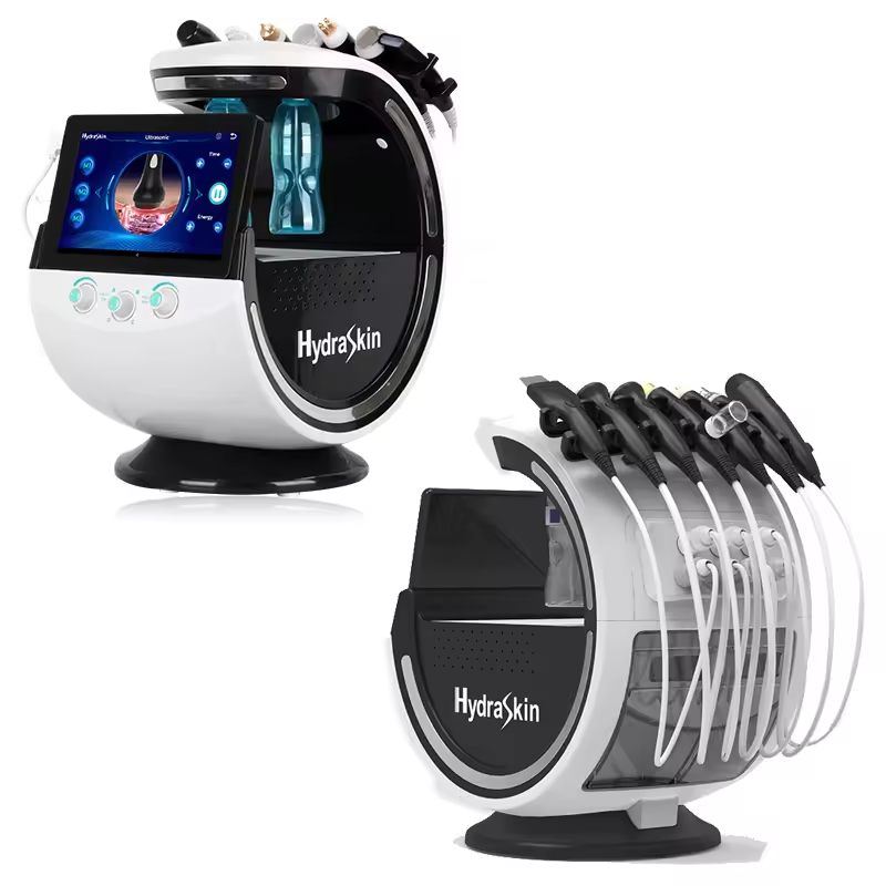 Factory Direct Facial Analysis Care Instrument High Frequency Light Wrinkles Promote Collagen Regeneration Water Oxygen Jet Machine Smart Ice Blue 7 i