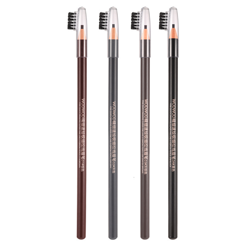 WODWOD Precision Brow Pen - Durable, Resistant, and Easy Application Eyebrow Tool with Brush Head