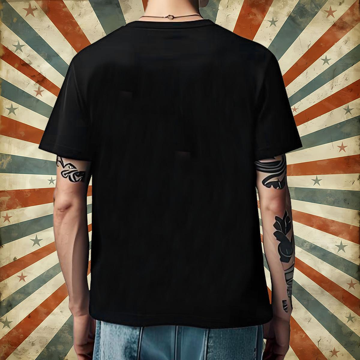 Designer Men Tees Shark Anime Printing Street 100% Cotton 230g Tshirts Crew Neck High Quality Mens T Shirts Custom Big Size