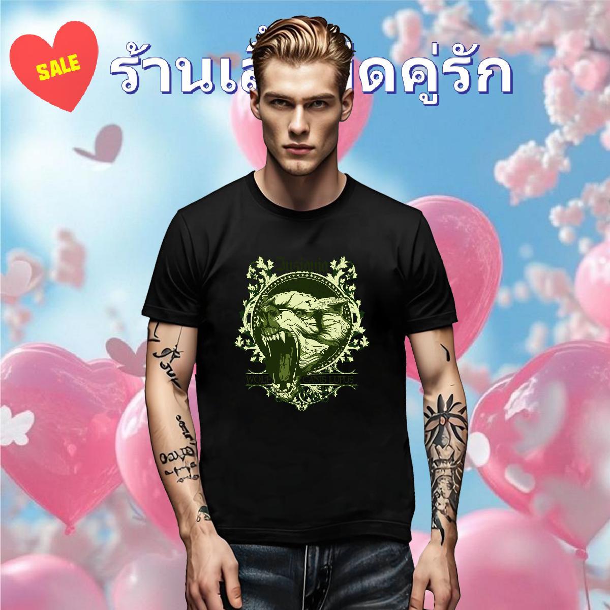 2024 New Men Tees lion Casual 230g Pure Cotton Tees Shirts Round Neck Short Sleeve Comfortable Mens T Shirts Custom Anime
