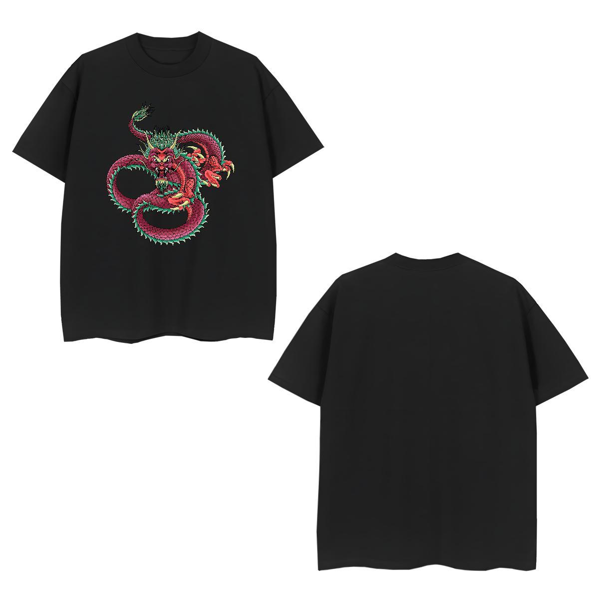 Man T Shirts 100% Cotton 230g ferocity Daily Outfit O-Neck Short Sleeve Black White Tshirts New Arrival Classic Wear