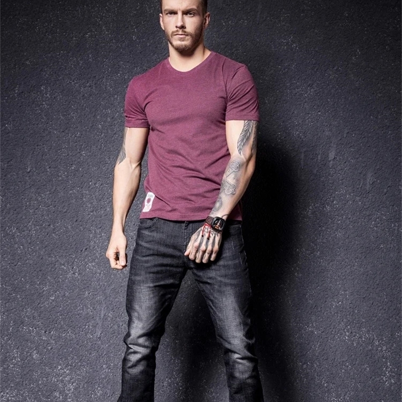 Mens T-shirt Summer T Shirt for Men Cotton Short Sleeve Tee Men Causal O-neck Basic Tshirt Streetwear Y2k Style Quality Men Top 240819