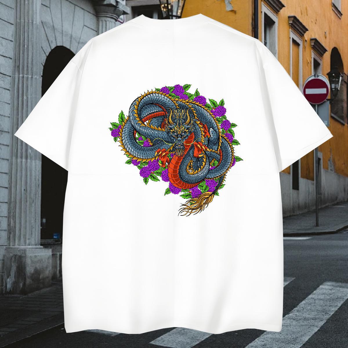 T Shirt For Man 230g Cotton angry Casual Daily Wear Breathable Black White Men Tees Custom Unisex Tops Tees