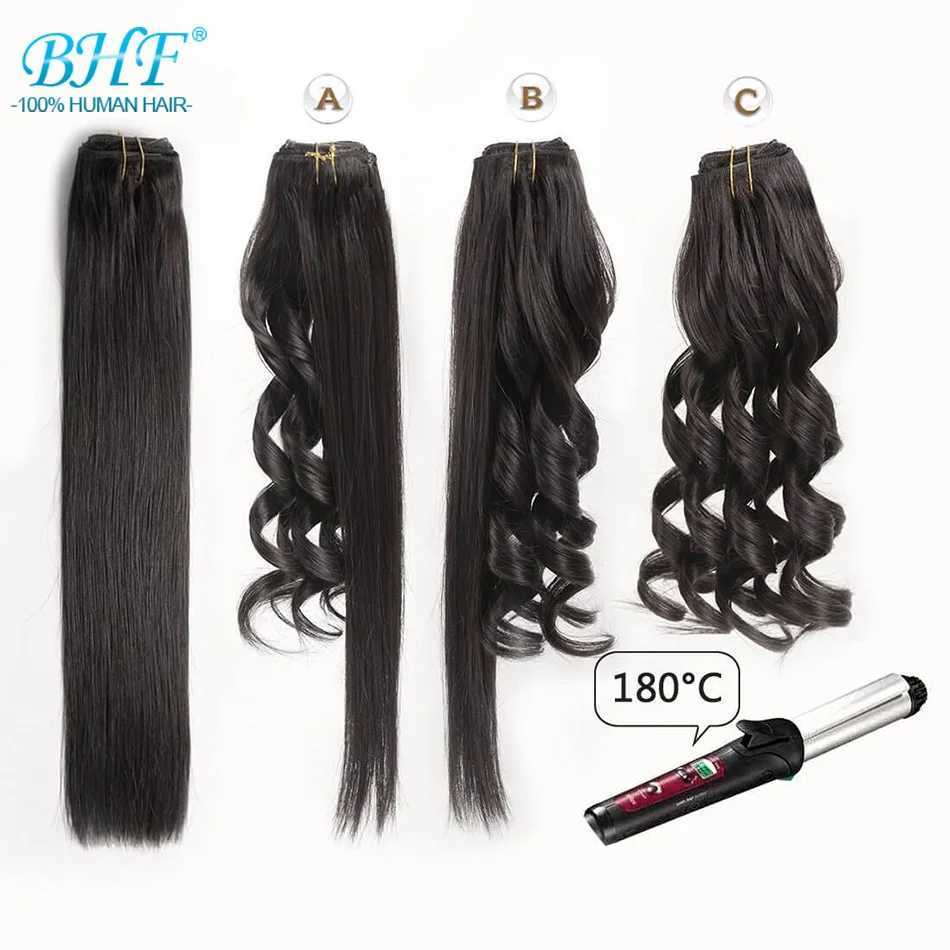 BHF artificial ponytail straight hair Russian machine Remy ponytail extension 2# dark brown 613# blonde 120g 24 inch clip on wig W240817