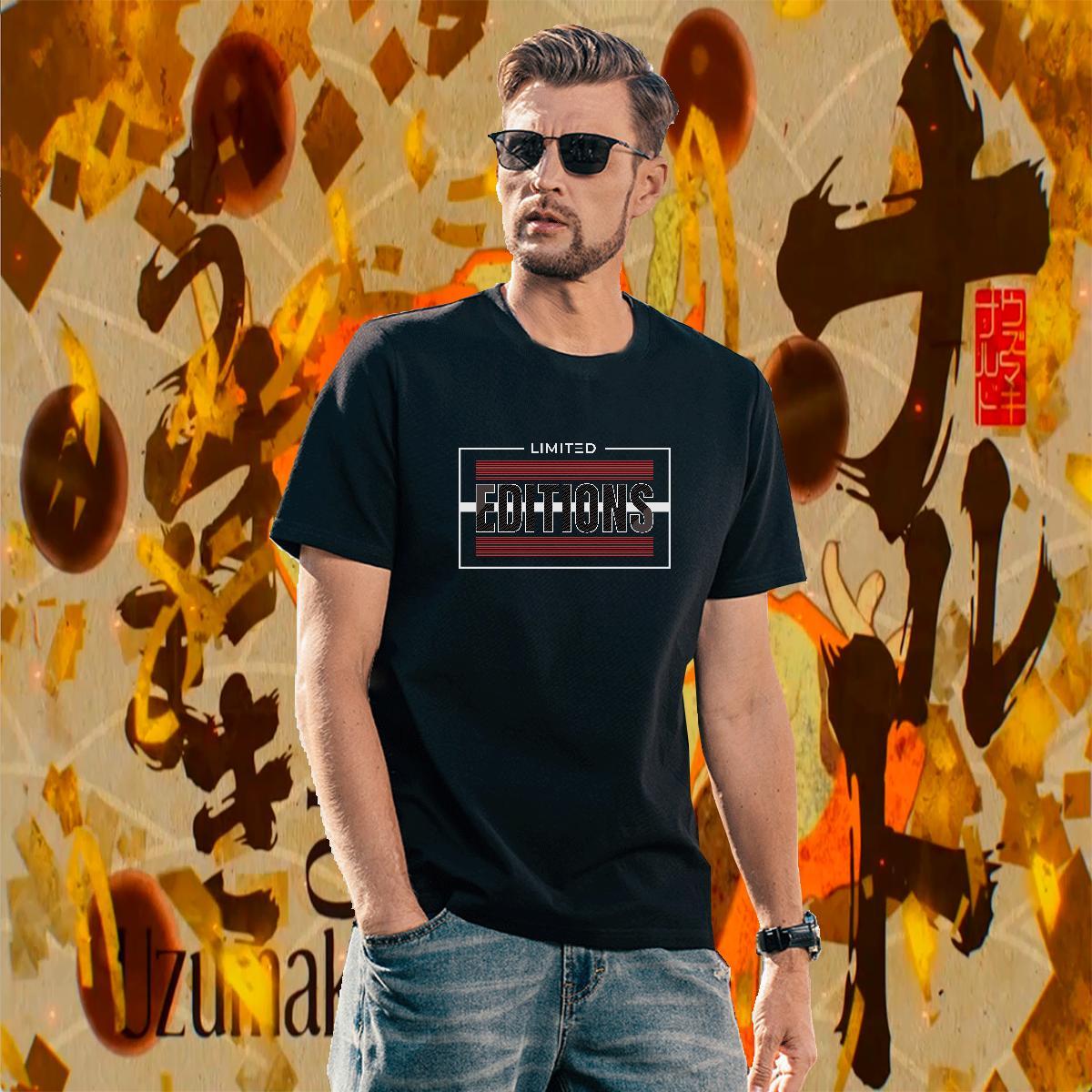 High Quality editions 230g 100% Cotton Tshirts Outdoor Breathable Short Sleeve Man T Shirts Fashion Designer DIY Printed Clothings