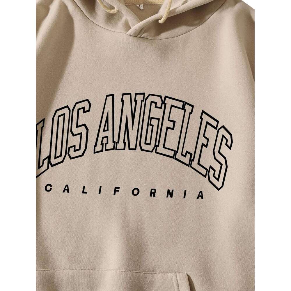 Hoodie for Mens Womens Letter Graphic Print Lightweight Hoodies Long Sleeve Drawstring Pullover Sweatshirts With Pockets Hoodies sweatshirt jacket