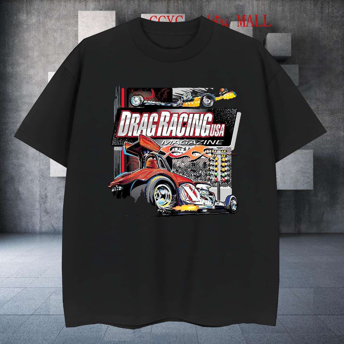 Cool Tshirt for Man Woman Home Outdoor 230g Pure Cotton DIY Printed Short Sleeve Soft car Mens T Shirts Casual New Clothes