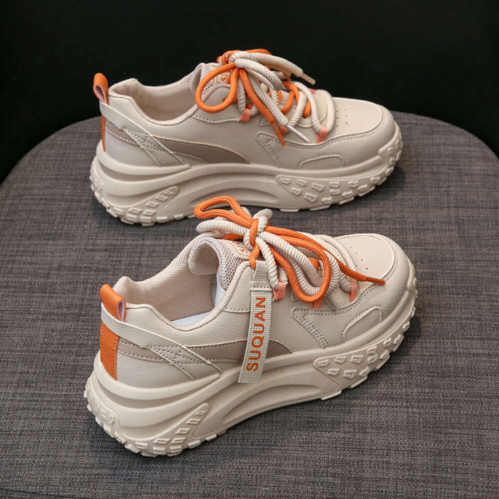 Ddmysports Spring New Dad Female Student Korean Edition Instagram Trendy Versatile Thick Sole Single Sports And Casual Shoes K OUTDOOR