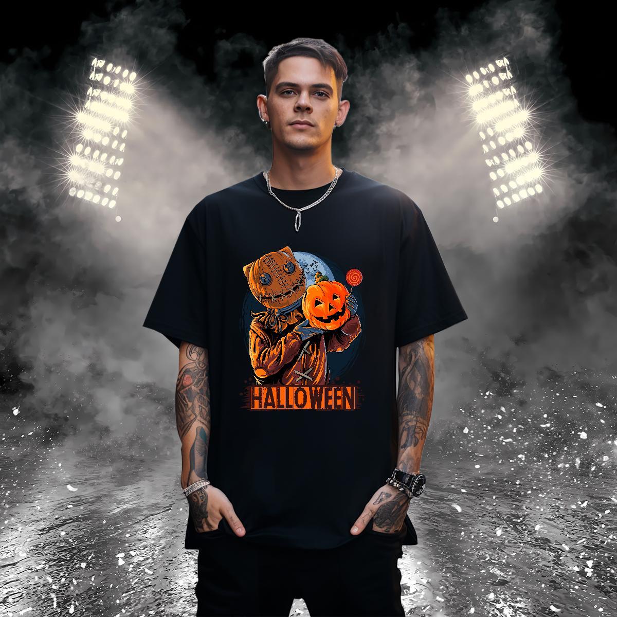 Factory Direct Men Tees pumpkin Hip Hop Street 100% Cotton 230g Tee Shirt Crew Neck Breathable Brand Mens T Shirts White Plus Size