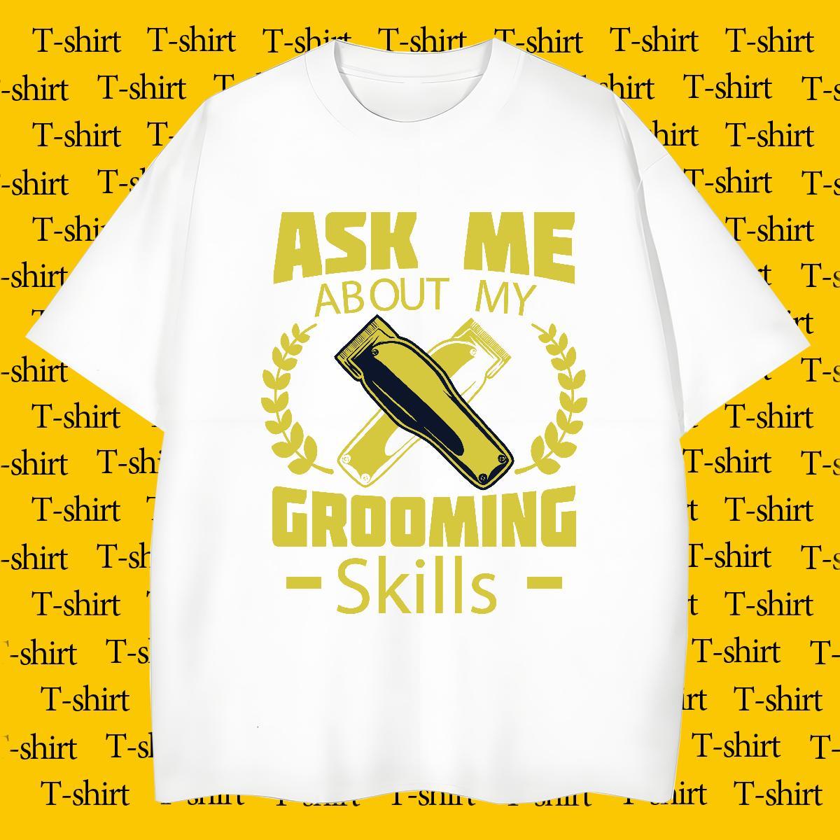 Classic Men Tops Tees High Street Hip Hop 100% Cotton 230g Graphic Crew Neck letter T-Shirts Fashion Designer Tee Shirt