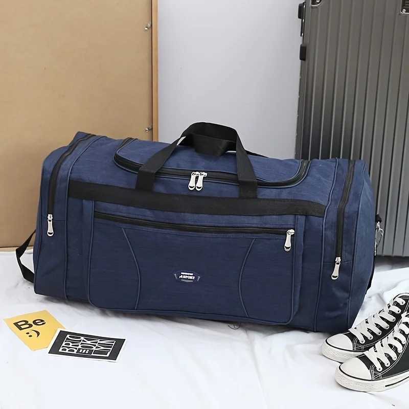 Oxford Men Travel Waterproof Bags Business Large Capacity Handbag Shoulder Outdoor Tote Duffle Multifunctional Casual CL240820