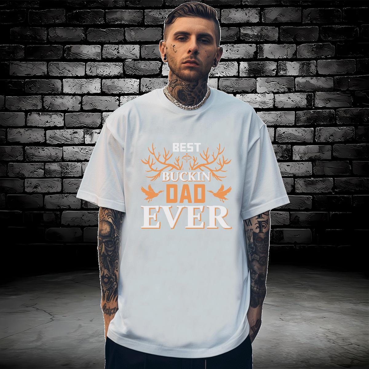 Loose Fit letter 230g 100% Cotton Men Tees Casual Daily Wear Breathable Man T Shirts Classic Casual DIY Printed Tops Shirt