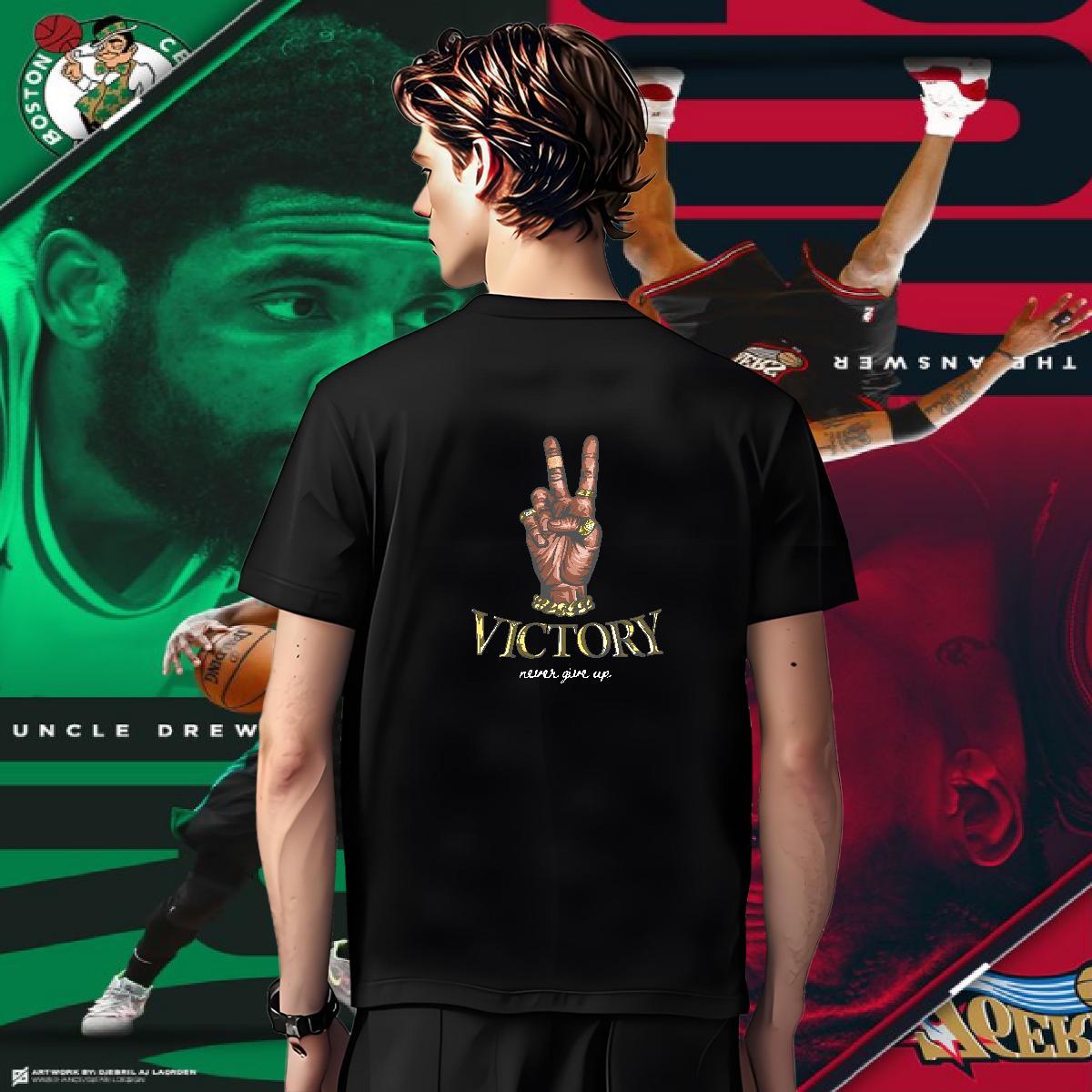 Men T Shirts 230g Cotton hand- Street Casual Breathable Soft Graphic Men Tops Tees DIY Loose Clothes
