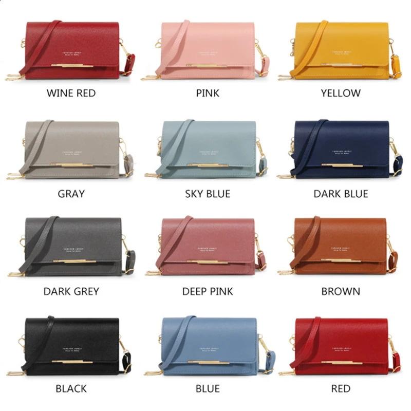 Womens wallet Korean handbag multi card large capacity casual shoulder bag mobile phone fashionable style 240820