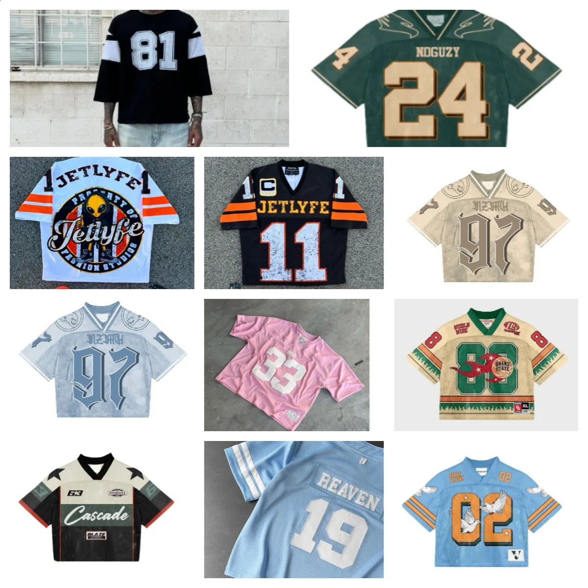 trend personalized retro letter jersey short sleeved street y2k unique n basketball fitness couple Tshirt 240819