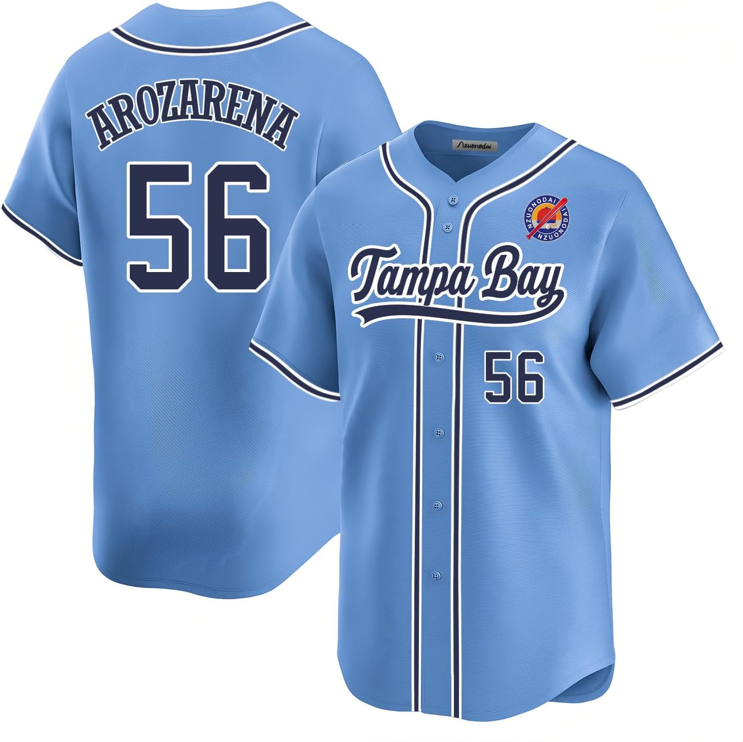 Mens/Youth Tampa Light Baseball ed Jerseys