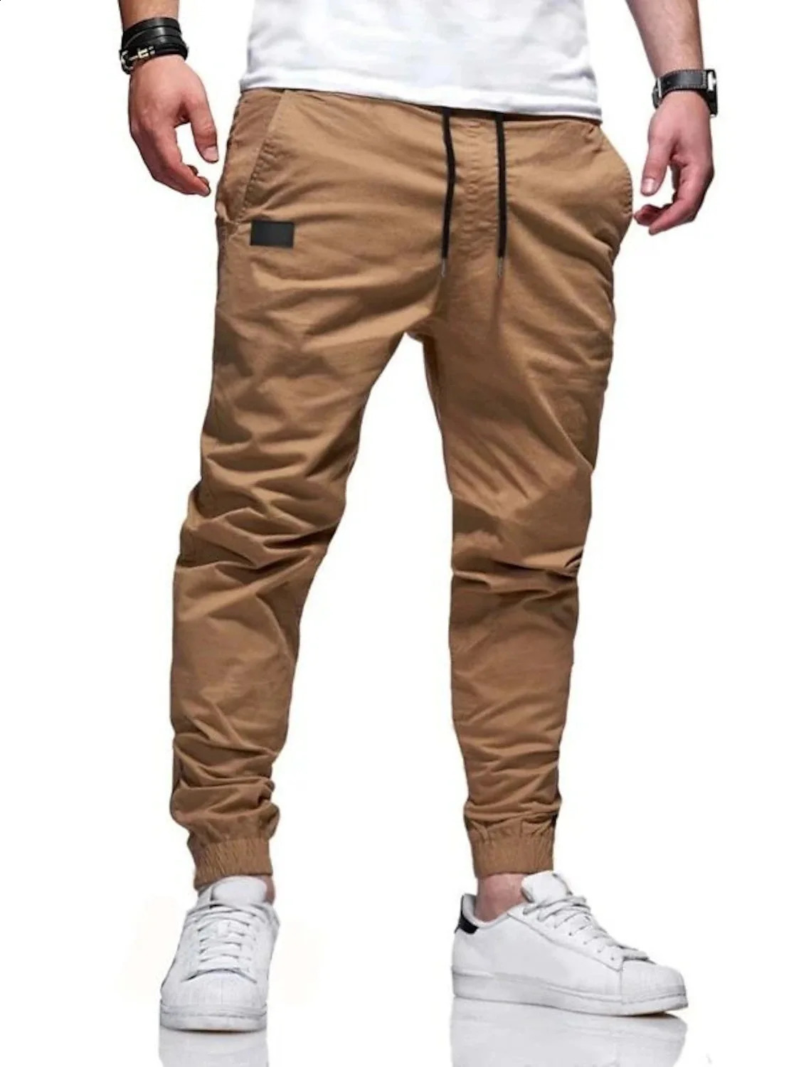Outdoor Youth Mens Loose Straight Sports Casual Pants Slim Fit Versatile Small Foot Trendy y240820