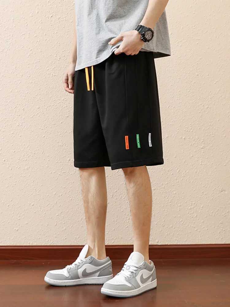 2023 New Summer Mens Shorts Plus Size Cotton Casual Baggy Sports Shorts Male Breeches Oversize Pants Wide Short Sweatpants 8XLXJ240817