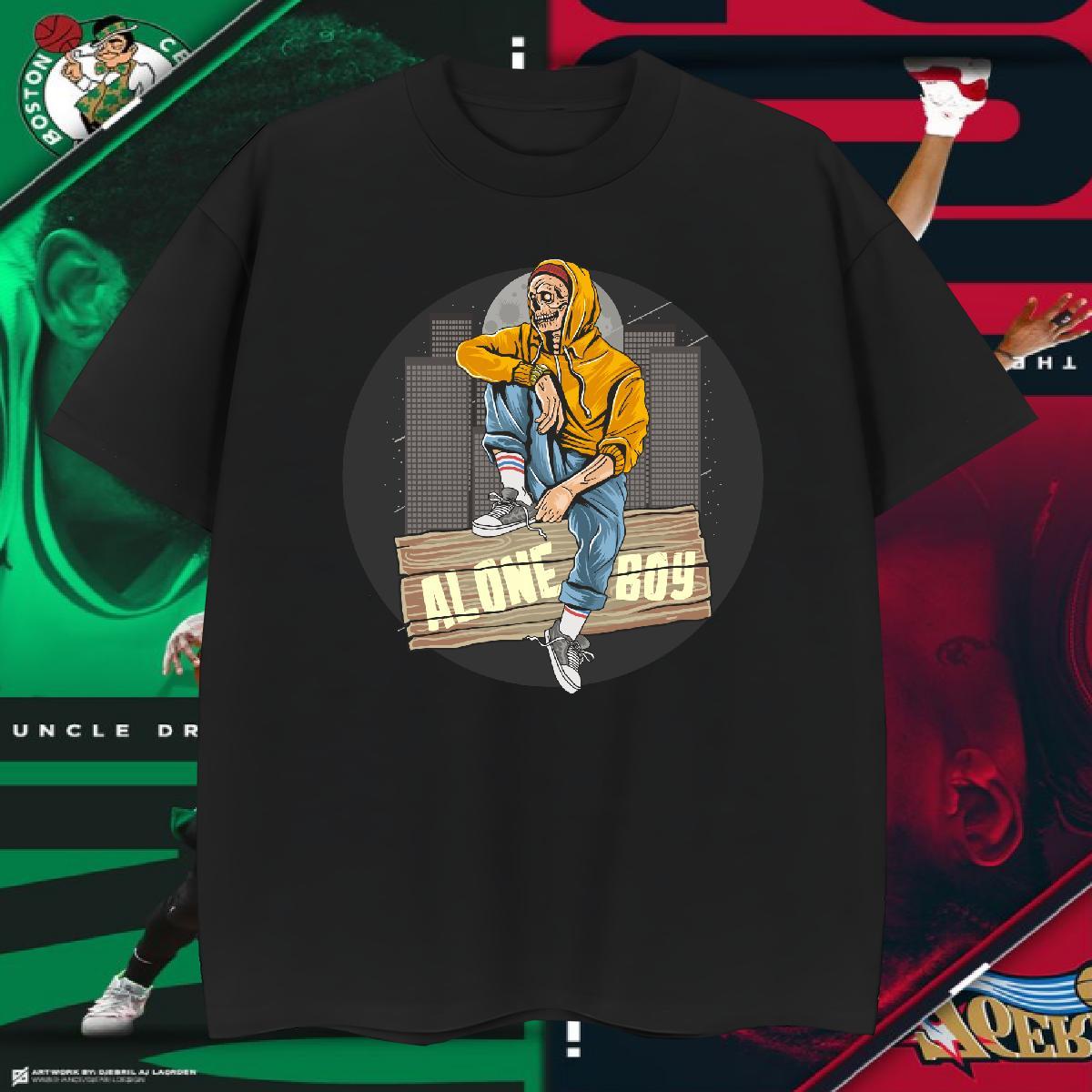 T shirt 230g 100% Cotton halloween Street wear Hip Hop Crew Neck Breathable Cartoon Printing L-4XL Couples T Shirts Factory Direct High Quality Tops