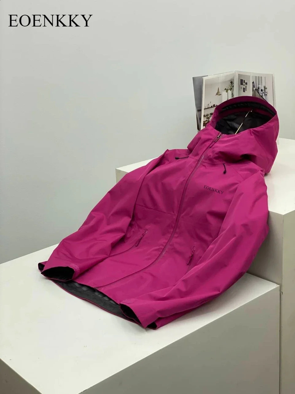 highquality EOENKKY ski jacket embroidered test version LT mens waterproof outdoor mountain 240819