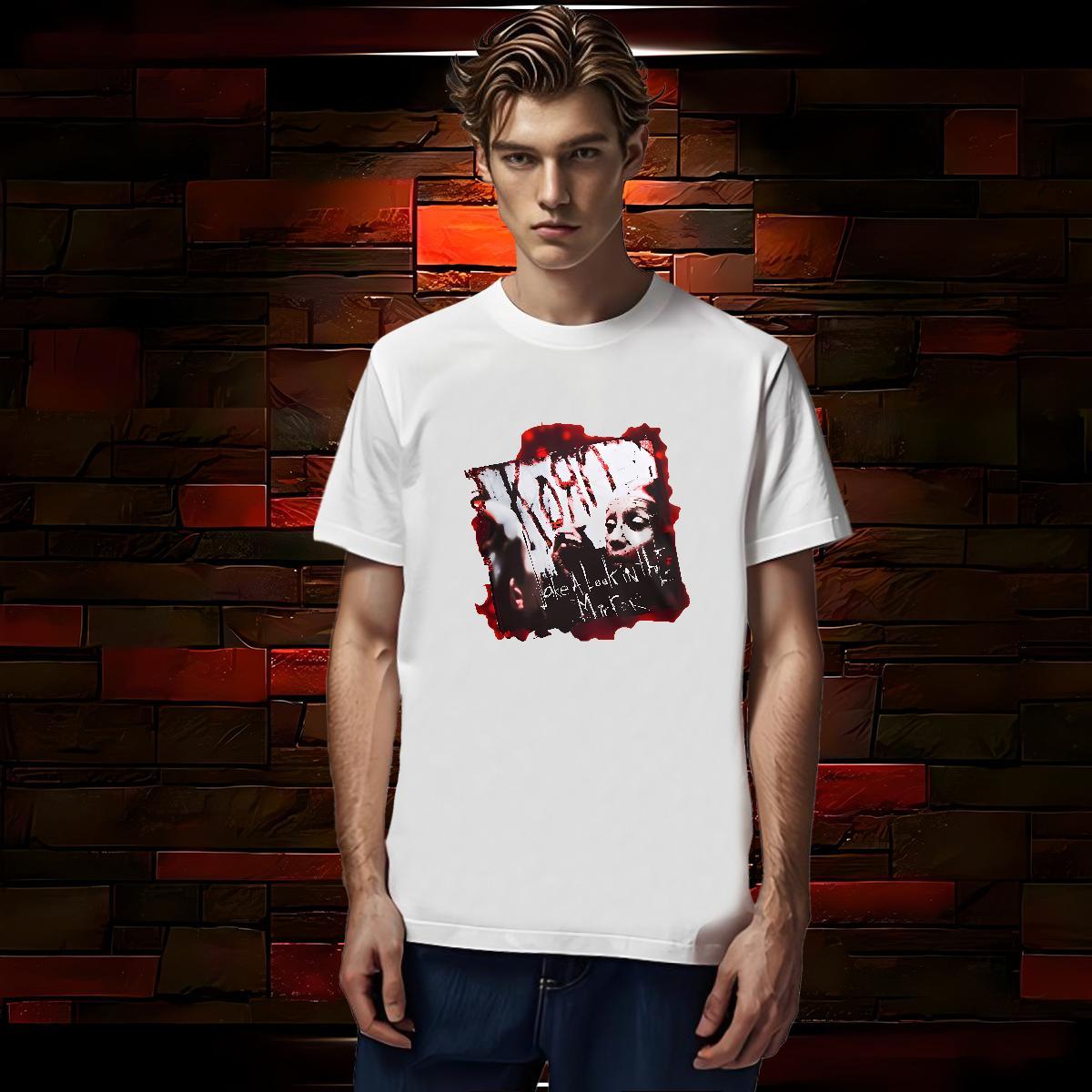 T-Shirts for Men 230g Pure Cotton scary Street O Neck Short Sleeves Customized Print Men Clothes T-Shirt 2024 Summer Popular Tops Shirt