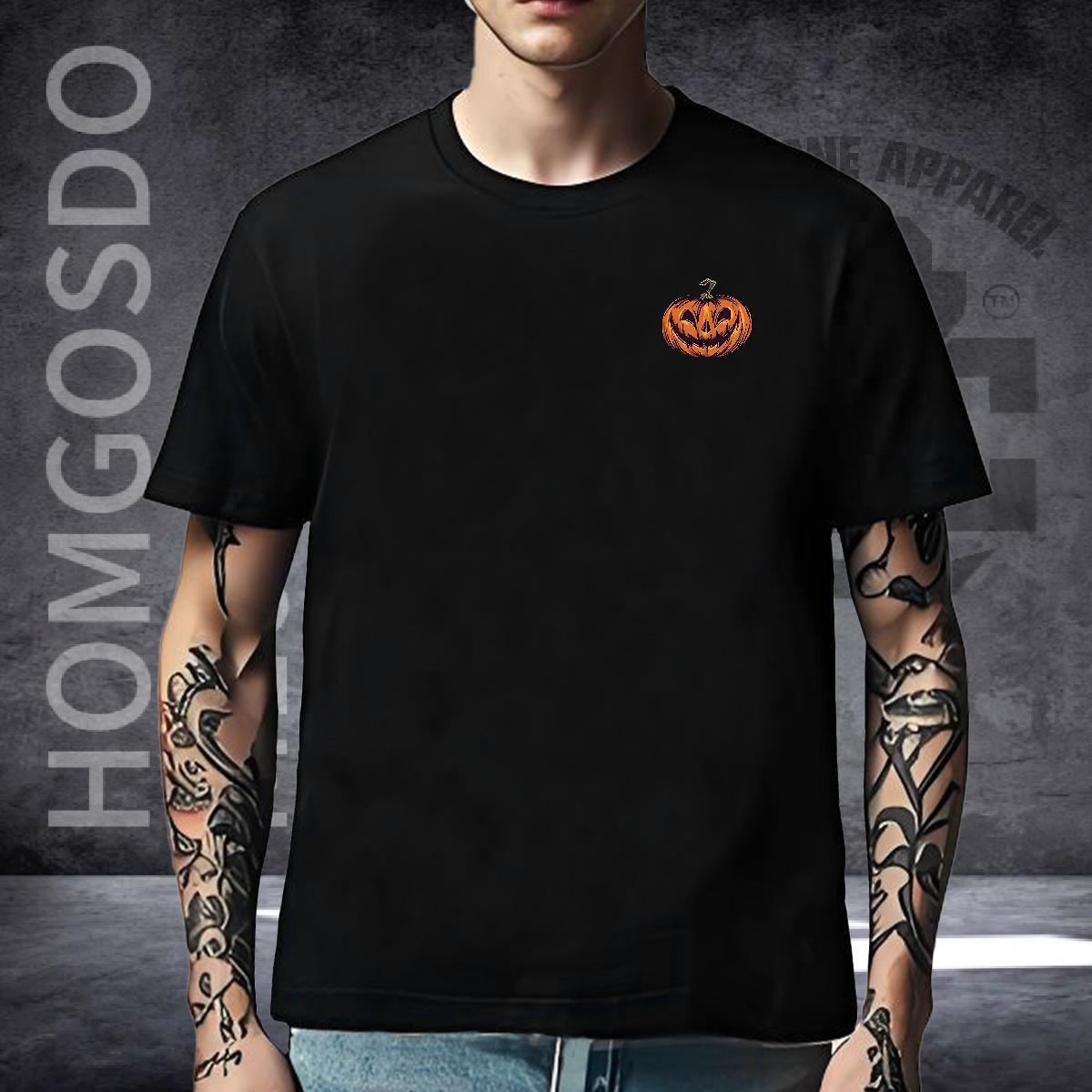 Classic Casual Tshirts pumpkin Outdoor 230g 100% Cotton Polos Breathable Soft Designer T Shirts Men Asian Size