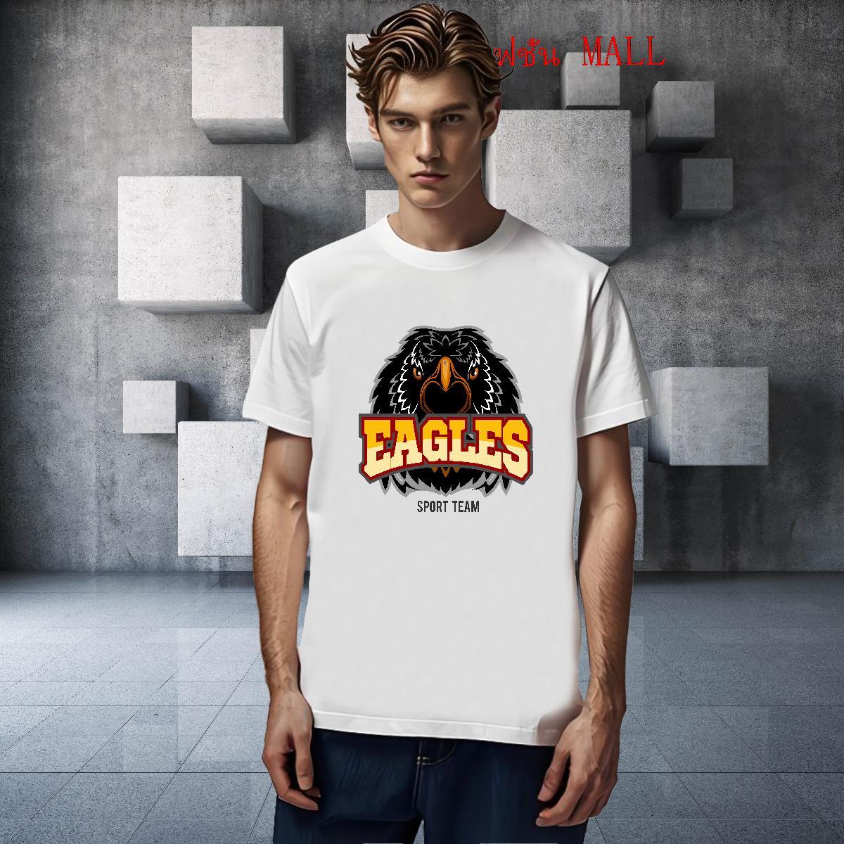 TOP Quality Men T Shirts eagle Breathable Anime Printing Street Custom Cartoon 100% Cotton 230g Tshirts 2024 Summer Tees Shirts
